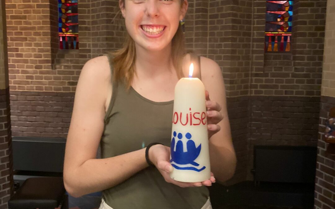 Louise onthaald als nieuwe huisgenoot in Pelletier