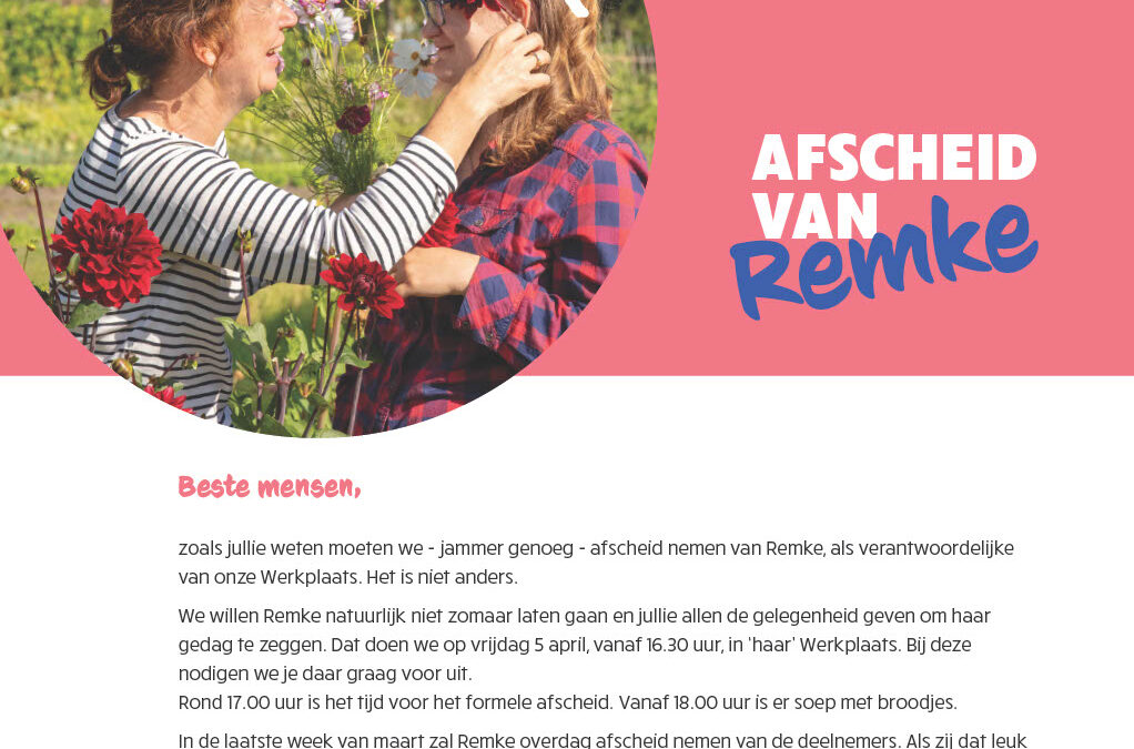 Hanneke Schmidt volgt Remke op